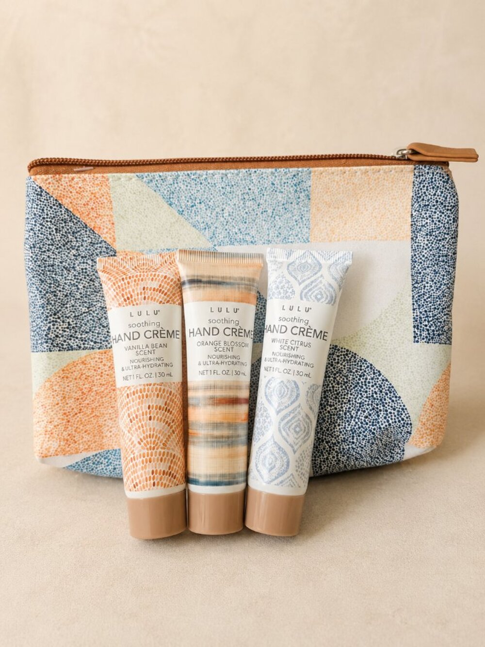 LULU Soothing Hand Cream Gift Set with Cosmetic Bag